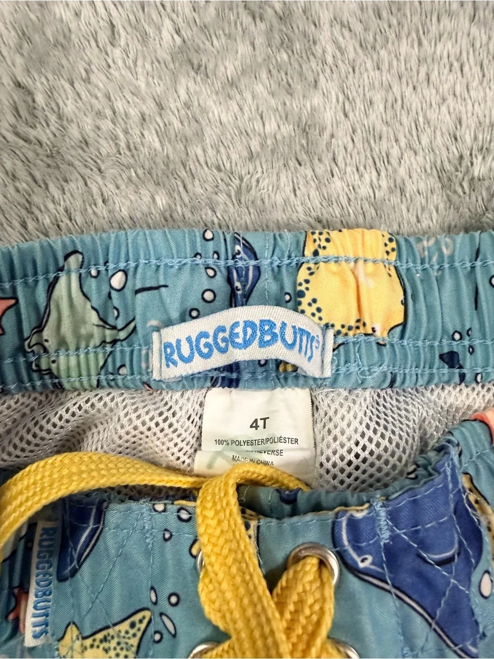 Kids 4t Swim Bundle Cat&Jack RuggedButts OriginalVintage